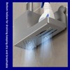 Plastic Durable Wall Mounted Cleaning Brush Toilet Holder Set - 3 of 4