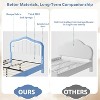 CuisinSmart Upholstered Twin Bed Frame with Storage Drawer, Velvet Bed Frame with Headboard for Girls, Boys, No Box Spring Needed, Noise Free - 3 of 4