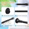 LunaLulinlk Shower Curtain Rod, Adjustable Heavy Duty Tension Curtain Rod 42-60 inch, No Drilling for Bathroom - 4 of 4
