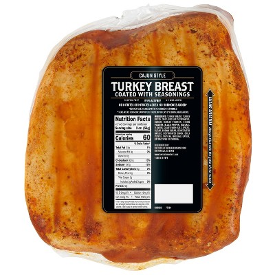 Kretschmar Cajun Seasoned Turkey Breast - Deli Fresh Sliced - price per lb