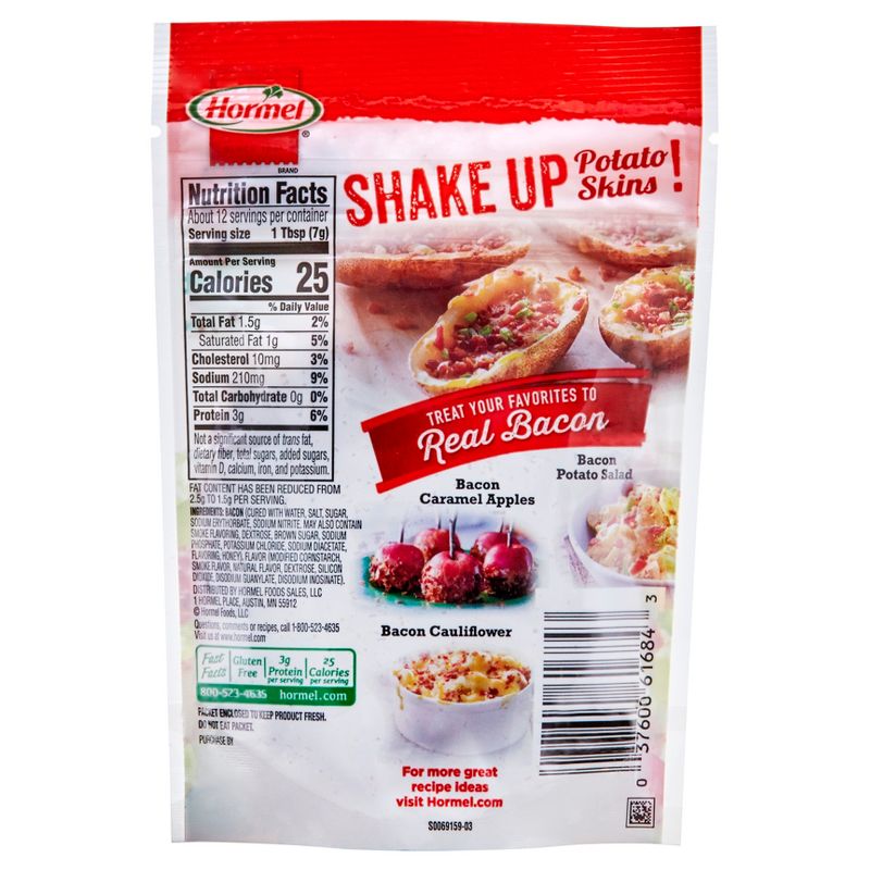 Hormel Real Applewood Smoke-Flavored Crumbled Bacon - 3oz, 4 of 11