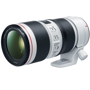 Canon EF 70-200mm f/4L IS II USM Lens for Canon Digital SLR Cameras, White - 2309C002 - 1 of 3