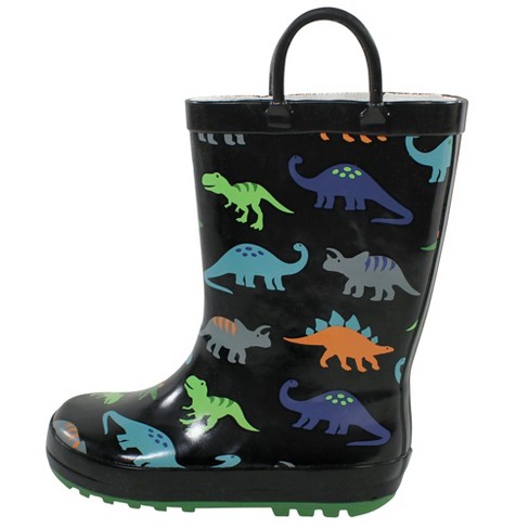 Dinosaur rain 2025 boots target