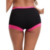 INSPIRE CHIC Women's High Waisted Loose Classic Full Coverage Briefs Breathable Cotton Ladies Panties 3 Packs - 2 of 4