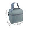Unique Bargains Women's Travel Cosmetic Makeup Brush Organizer Storage Bag 4.72"x2.36"x4.33" 1 Pc - 4 of 4