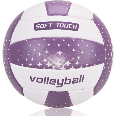 Volleyballs Official Size 5,Soft Outdoor Volleyball for Kids Youth Adults Indoor Park Beach Games Play(Gift for Beginners)