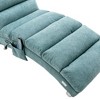 PAGED Modern Massage Recliner Chair, Linen Fabric Accent Chair with Side Pocket, Ergonomic Electric Massage Lounger for Living Room, Bedroom - 4 of 4