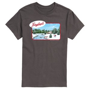 Men's - Leinenkugal - Vanilla Porter Outdoor Winter Landscape Short Sleeve Graphic T-Shirt - 1 of 4