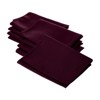 Slickblue Polyester Poplin Napkins 18"x18", Serged Edge, Event or Daily Table Use, 41 Color Options – Set of 4 or 10 - 2 of 4