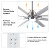 BestParts 72-inch Smart Ceiling Fan, Ceiling Fan with Light, Remote Control, Voice Control, DC Motor, 3 Color Temperatures - 3 of 4