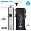 GROSCHE BREMEN MINI  Manual Coffee Grinder hand burr grinder with Storage Pouch - 2 of 4