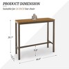 Arceso Outdoor Bar Table, 38inch Patio Bar Height Counter Table, Weather Resistant, Waterproof HDPS  Table for Hot Tub, Balcony, Yard - 4 of 4