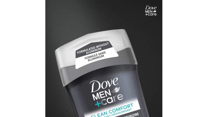 Dove Men+Care Deodorant Stick - Clean Comfort - 3oz, 2 of 10, play video