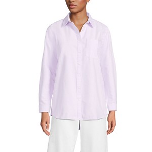 Lands' End Women's Oxford Shirt - 1 of 3