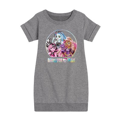 - Mattel - Circle OF Friends Graphic Short Sleeve Fleece Dress
