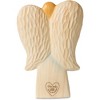 Pavilion Gift Company - Mother's Love - 7" Angel Holding Flower - Decorative Objects - 3 of 4