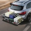 VEVOR 70" x 30" x 6",Hitch Cargo Carrier,500 lbs Capacity Hitch Cargo Carrier,Folding Hitch Mount Cargo Carrier with Hitch Lock for 2" Receiver,Black - 2 of 4