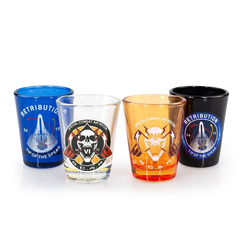 Surreal Entertainment EXCLUSIVE Call of Duty: Infinite Warfare Shot Glasses | Set of 4 | 2 FL Oz., 2 of 7