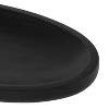 Kate and Laurel Ekata Wood Tray Set, 2 Piece, Black - 3 of 4