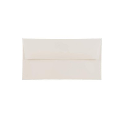 JAM Paper Monarch Strathmore Invitation Envelopes 3.875x7.5 Bright White Wove 196556