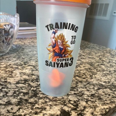 Just Funky Dragon Ball Z Super Saiyan Goku Gym Shaker Bottle : Target