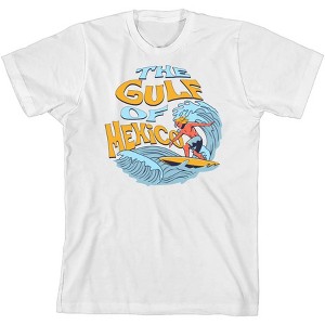 The Gulf of Mexico Surfer Youth Crew Neck Short Sleeve Tee - 1 of 2