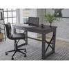 Signature Design by Ashley Casual Freedan 48" Home Office Desk, Grayish Brown - 2 of 4