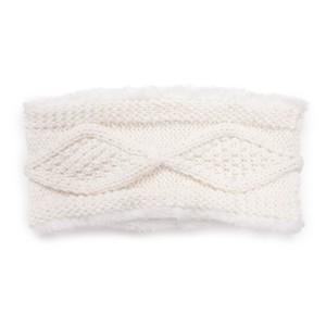 MUK LUKS Women's Cable Knit Headband - 1 of 2