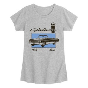 Girls' - Ford - 1962 Ford Galaxie Fitted Short Sleeve Graphic T-Shirt - 1 of 3