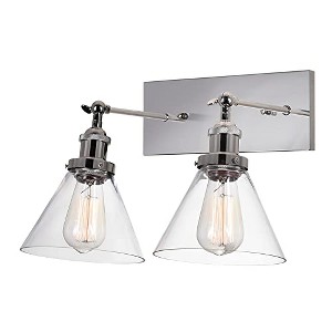 CWI Lighting Eustis 2 Light Wall Sconce With Polished Nickel Finish - 1 of 4