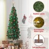 Yaheetech 6Ft/7.5Ft Pre-Lit Slim Pencil Christmas Tree for Home Party - 4 of 4