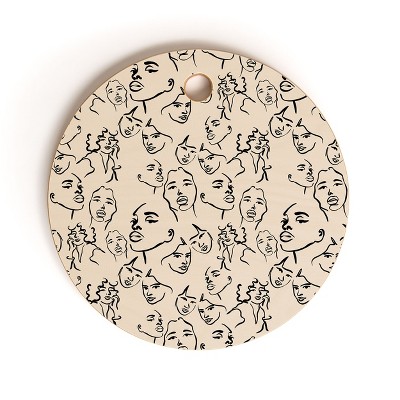 Alilscribble All my girls Cutting Board - Round