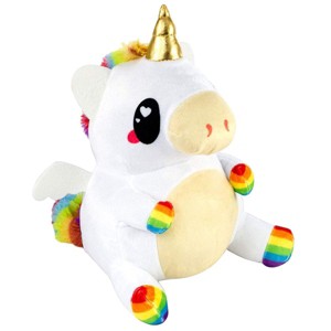 Underground Toys Glitter Galaxy Rainbow White UniCow 12-Inch Collectible Plush - 1 of 1