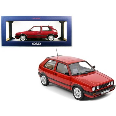 1990 Volkswagen Golf GTI Red Metallic 1/18 Diecast Model Car by Norev