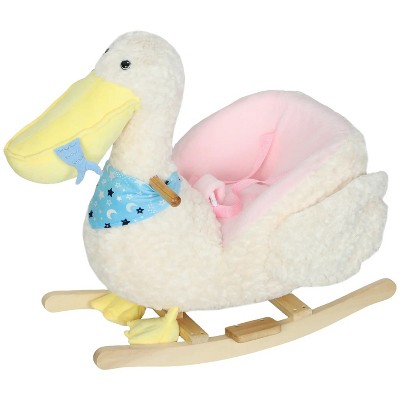 Dexmalle Kids Ride Duck Rocking Horse Toy