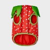 Reflective Strawberry Dog Vest - Boots & Barkley™ Cherry Red - 3 of 4