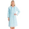 Collections Etc Pintuck Flannel Nightgown - 4 of 4