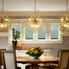LLHZSY 62 1/5" Modern Glam Globe Dandelion Crystal Chandelier-Gold - 4 of 4