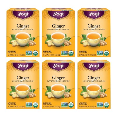 Yogi Tea - Ginger Tea  96 ct  - 6 Pack
