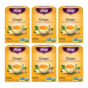 Yogi Tea - Ginger Tea  96 ct  - 6 Pack - 1 of 3