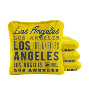 Skip's Garage | Gameday Los Angeles Football Synergy Pro Cornhole Bags (Set of 4) - 1 of 4