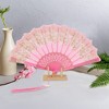 Unique Bargains Butterfly with Tassel Folding Fan 1 Pc - 4 of 4