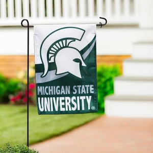 Evergreen Flag, DS New Burlap, Garden, Michigan State University - 1 of 4
