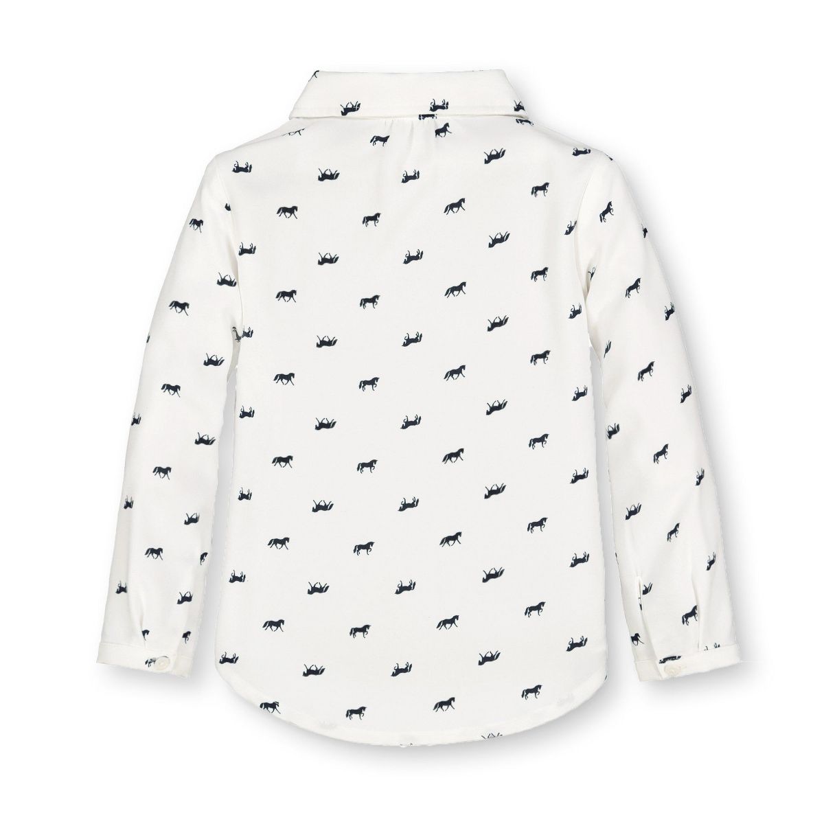 Hope & Henry Girls' Peter Pan Collar Top, Toddler - thumbnail 4