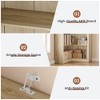 ODK Corner Bookcase, 71.8'' Farmhouse Corner Bookshelf, l-Shaped Bookshelf Large Bookcase - 3 of 4