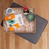 Marta Barragan Camarasa Terracotta strokes pattern Rectangular Bamboo Tray - Deny Designs - 2 of 2