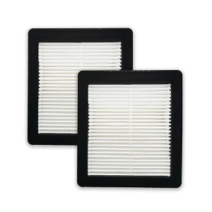 Nispira 107315 HEPA Media Vacuum Filter for ProTeam Super Coach Pro 10 & 6 ProVac FS 6 107303, 107304, 107305, 107306, 107307, 107308, 2 Pack - 1 of 4