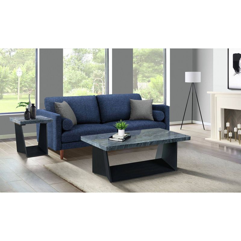 Tobias Coffee Table with Marble Top - Picket House Furnishings, 1 of 10