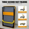 NAYSAYE Foldable Platform Dolly Heavy Duty Flatbed Cart with Swivel Wheels and Anti Slip Plate for Loading and Storage, Yellow, 35.43"*23.62"*34.25" - 4 of 4