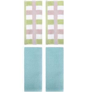 REGALWOVEN 4 Pcs Bathroom Hotel and Spa Waffle Cotton Hand Towels - 1 of 4